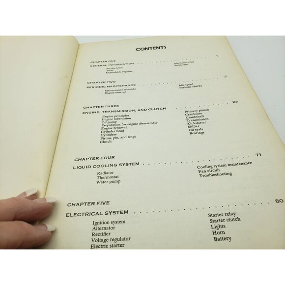 Clymer Suzuki Service Repair Maintenance Handbook 380-750cc Triples 1972-1977 - Picture 6 of 14